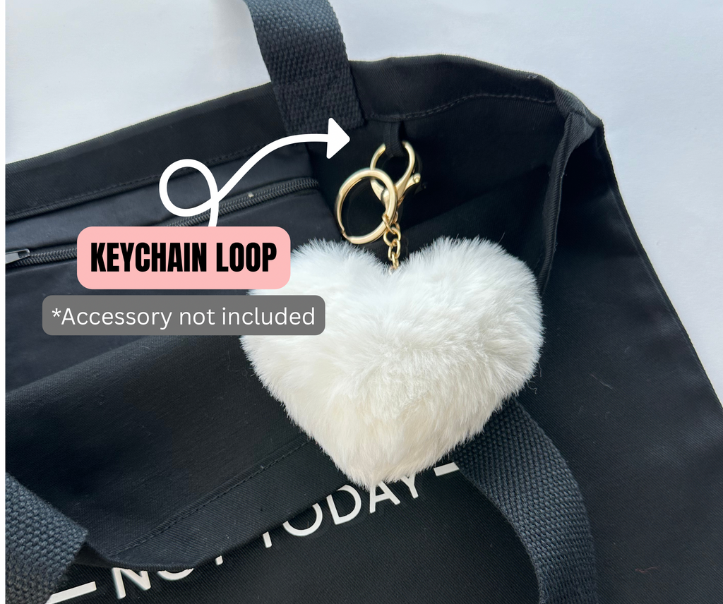 Boss Lady Tote Bag – Personalised with Name on Inside Zip Pocket