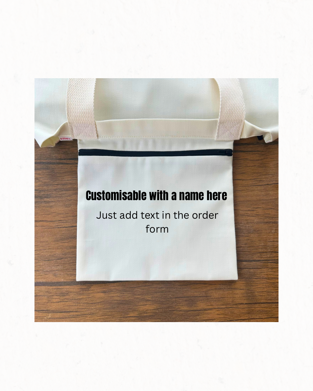 Funny Tote Bag – Single Taken Hungry Design with Inner Pocket